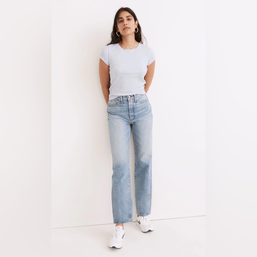 Madewell Perfect vintage Straight seyland wash Jeans